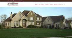 Desktop Screenshot of buildmcneilhomes.com