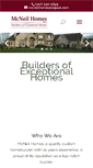 Mobile Screenshot of buildmcneilhomes.com
